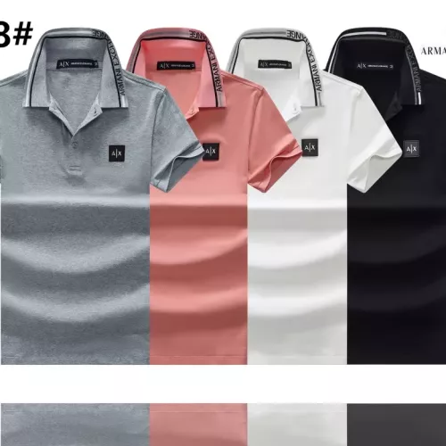 Cheap Armani T-Shirts Short Sleeved For Men #1298901 Replica Wholesale [$25.00 USD] [ITEM#1298901] on Replica Armani T-Shirts