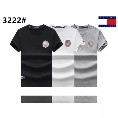 Cheap Tommy Hilfiger TH T-Shirts Short Sleeved For Men #1298949 Replica Wholesale [$27.00 USD] [ITEM#1298949] on Replica Tommy Hilfiger TH T-Shirts