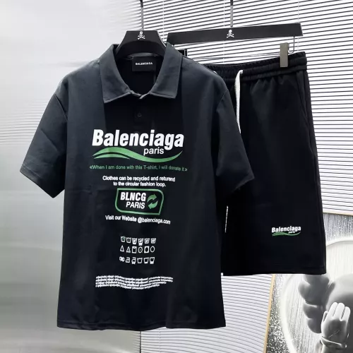 Balenciaga Fashion Tracksuits Short Sleeved For Men #1299314