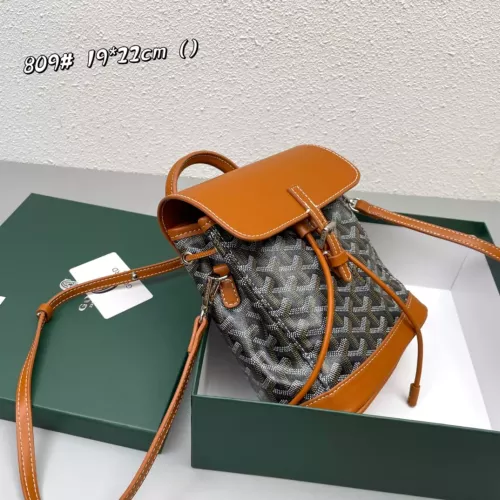 Cheap Goyard AAA Quality Backpacks For Women #1299815 Replica Wholesale [$88.00 USD] [ITEM#1299815] on Replica Goyard AAA Quality Backpacks