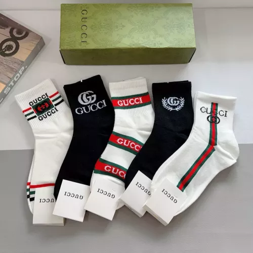 Cheap Gucci Socks #1299976 Replica Wholesale [$27.00 USD] [ITEM#1299976] on Replica Gucci Socks