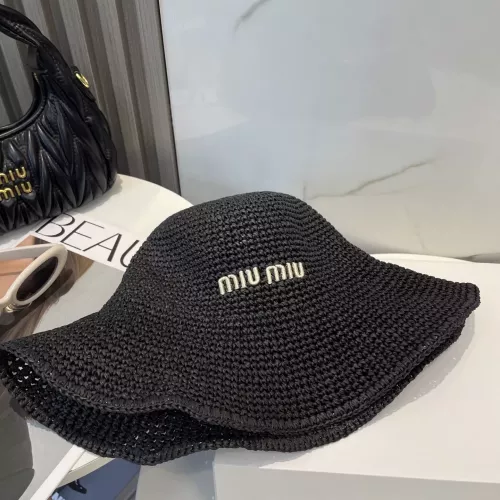 Cheap MIU MIU Caps #1300274 Replica Wholesale [$27.00 USD] [ITEM#1300274] on Replica MIU MIU Caps