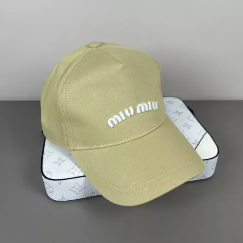 Cheap MIU MIU Caps #1300340 Replica Wholesale [$25.00 USD] [ITEM#1300340] on Replica MIU MIU Caps