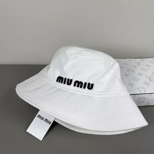 Cheap MIU MIU Caps #1300350 Replica Wholesale [$25.00 USD] [ITEM#1300350] on Replica MIU MIU Caps