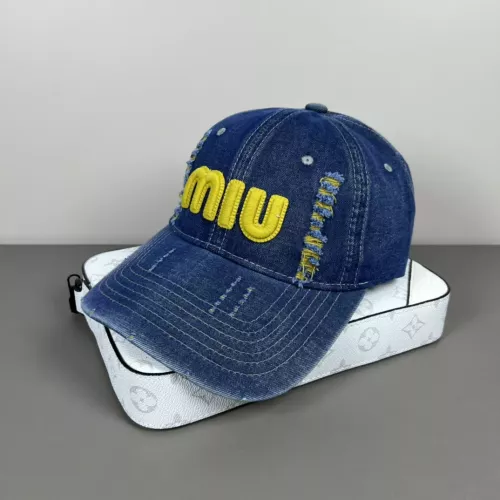 Cheap MIU MIU Caps #1300358 Replica Wholesale [$25.00 USD] [ITEM#1300358] on Replica MIU MIU Caps