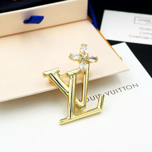 Cheap Louis Vuitton LV Brooches For Women #1301104 Replica Wholesale [$25.00 USD] [ITEM#1301104] on Replica Louis Vuitton LV Brooches