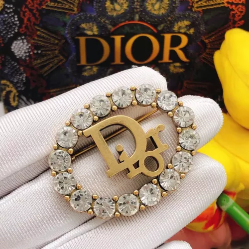 Cheap Christian Dior Brooches For Women #1301221 Replica Wholesale [$29.00 USD] [ITEM#1301221] on Replica Christian Dior Brooches