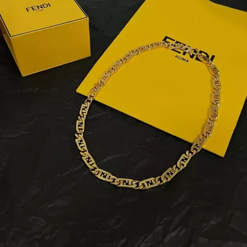 Cheap Fendi Necklaces #1301368 Replica Wholesale [$72.00 USD] [ITEM#1301368] on Replica Fendi Necklaces