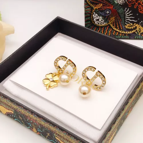 Cheap Christian Dior Earrings For Women #1301540 Replica Wholesale [$27.00 USD] [ITEM#1301540] on Replica Christian Dior Earrings