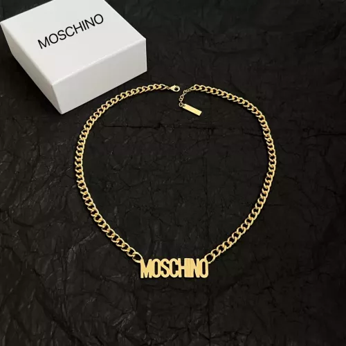 Cheap Moschino Necklaces #1301546 Replica Wholesale [$42.00 USD] [ITEM#1301546] on Replica Moschino Necklaces