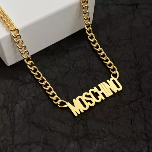 Cheap Moschino Necklaces #1301546 Replica Wholesale [$42.00 USD] [ITEM#1301546] on Replica Moschino Necklaces