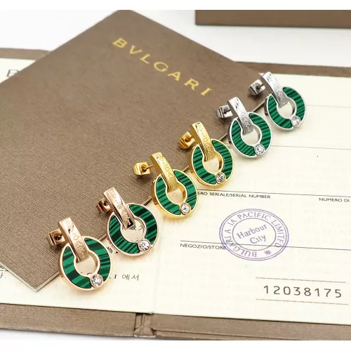 Cheap Bvlgari Earrings For Women #1301583 Replica Wholesale [$25.00 USD] [ITEM#1301583] on Replica Bvlgari Earrings