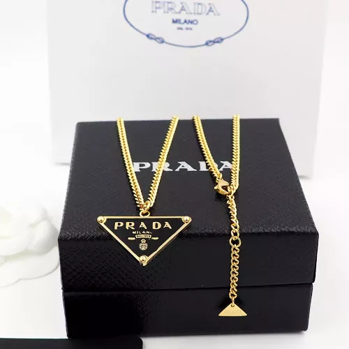 Cheap Prada Necklaces #1301739 Replica Wholesale [$25.00 USD] [ITEM#1301739] on Replica Prada Necklaces