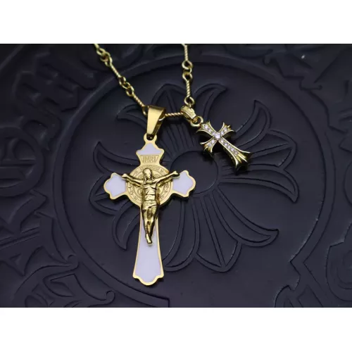 Cheap Chrome Hearts Necklaces #1302019 Replica Wholesale [$48.00 USD] [ITEM#1302019] on Replica Chrome Hearts Necklaces