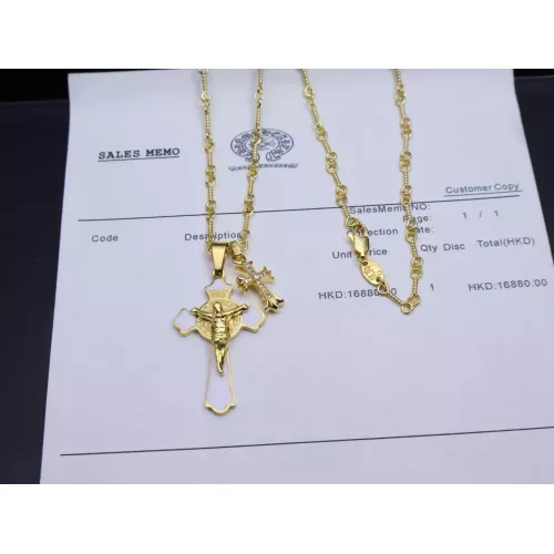 Cheap Chrome Hearts Necklaces #1302019 Replica Wholesale [$48.00 USD] [ITEM#1302019] on Replica Chrome Hearts Necklaces