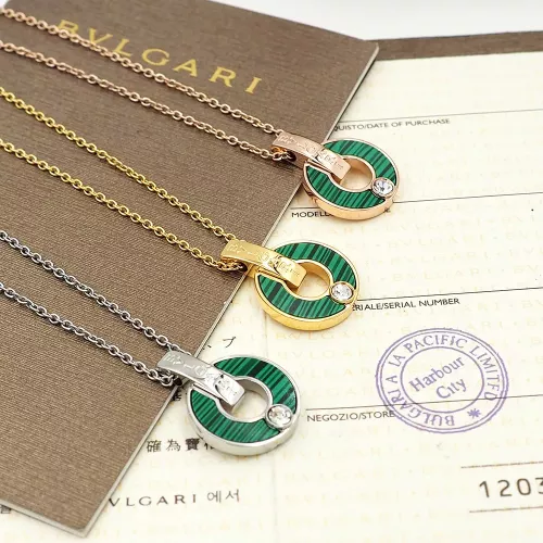 Cheap Bvlgari Necklaces #1302107 Replica Wholesale [$25.00 USD] [ITEM#1302107] on Replica Bvlgari Necklaces