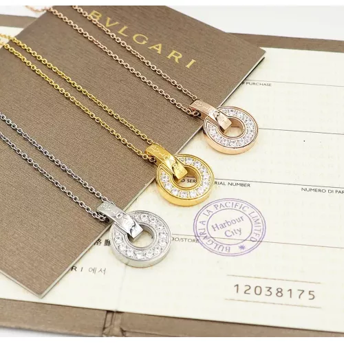 Cheap Bvlgari Necklaces #1302142 Replica Wholesale [$27.00 USD] [ITEM#1302142] on Replica Bvlgari Necklaces