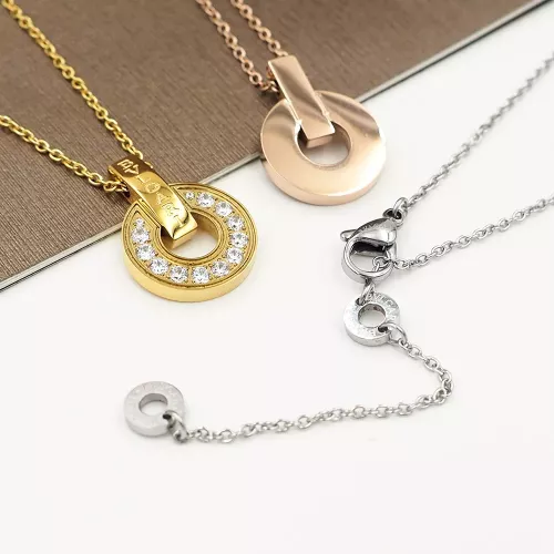 Cheap Bvlgari Necklaces #1302143 Replica Wholesale [$27.00 USD] [ITEM#1302143] on Replica Bvlgari Necklaces