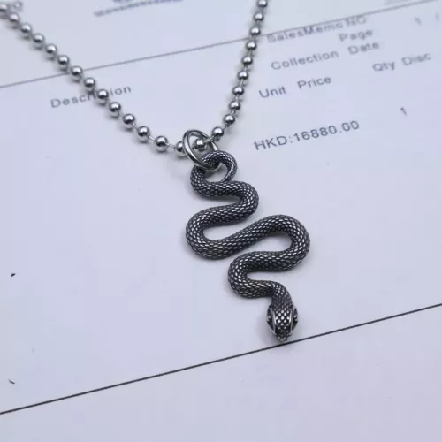 Cheap Chrome Hearts Necklaces #1302174 Replica Wholesale [$42.00 USD] [ITEM#1302174] on Replica Chrome Hearts Necklaces