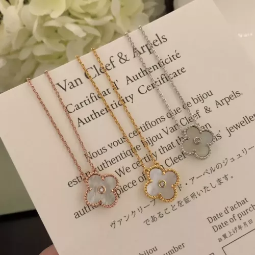 Cheap Van Cleef &amp; Arpels Necklaces For Women #1302267 Replica Wholesale [$25.00 USD] [ITEM#1302267] on Replica Van Cleef &amp; Arpels Necklaces