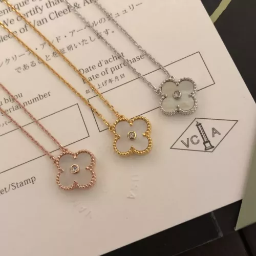 Cheap Van Cleef &amp; Arpels Necklaces For Women #1302269 Replica Wholesale [$25.00 USD] [ITEM#1302269] on Replica Van Cleef &amp; Arpels Necklaces