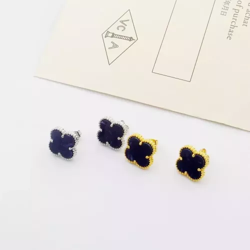 Cheap Van Cleef &amp; Arpels Earrings For Women #1302281 Replica Wholesale [$25.00 USD] [ITEM#1302281] on Replica Van Cleef &amp; Arpels Earrings