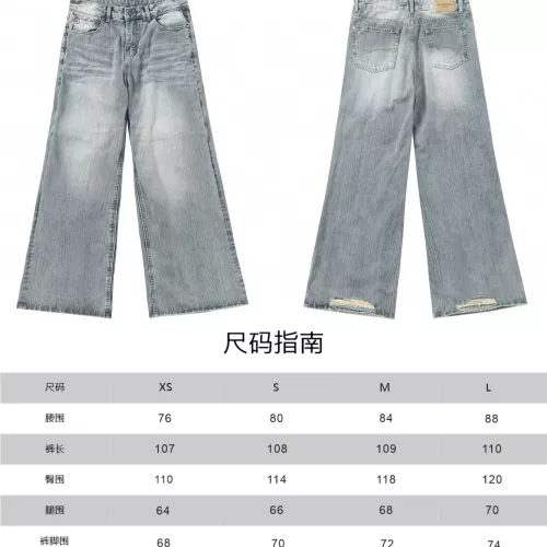 Cheap Balenciaga Jeans For Unisex #1302335 Replica Wholesale [$80.00 USD] [ITEM#1302335] on Replica Balenciaga Jeans