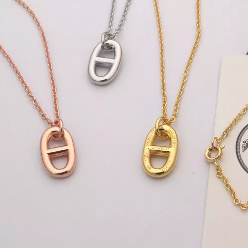 Cheap Hermes Necklaces #1302345 Replica Wholesale [$27.00 USD] [ITEM#1302345] on Replica Hermes Necklaces