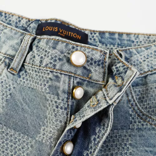 Cheap Louis Vuitton LV Jeans For Unisex #1302425 Replica Wholesale [$72.00 USD] [ITEM#1302425] on Replica Louis Vuitton LV Jeans