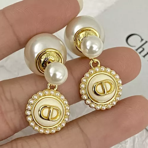 Cheap Christian Dior Earrings For Women #1302442 Replica Wholesale [$34.00 USD] [ITEM#1302442] on Replica Christian Dior Earrings