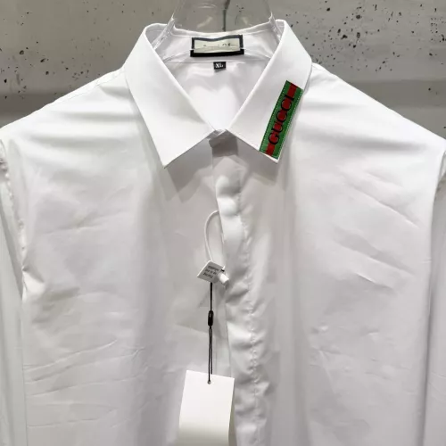 Cheap Gucci Shirts Long Sleeved For Men #1302510 Replica Wholesale [$64.00 USD] [ITEM#1302510] on Replica Gucci Shirts