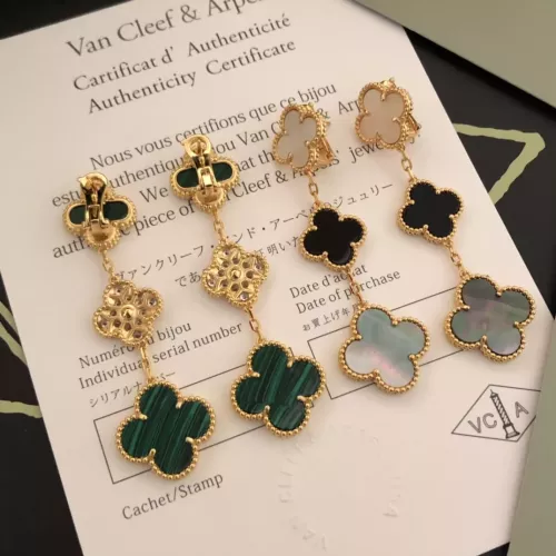 Cheap Van Cleef &amp; Arpels Earrings For Women #1302530 Replica Wholesale [$40.00 USD] [ITEM#1302530] on Replica Van Cleef &amp; Arpels Earrings