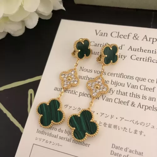 Cheap Van Cleef &amp; Arpels Earrings For Women #1302531 Replica Wholesale [$40.00 USD] [ITEM#1302531] on Replica Van Cleef &amp; Arpels Earrings