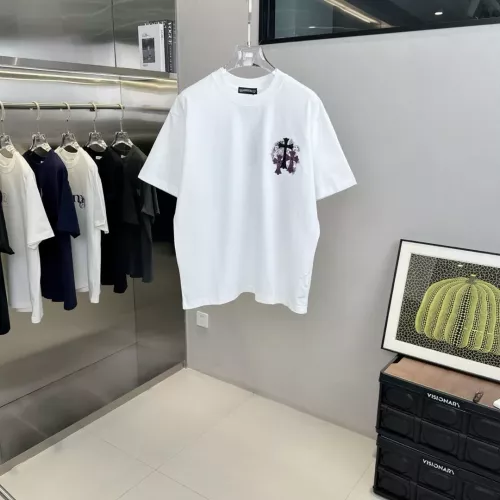 Cheap Chrome Hearts T-Shirts Short Sleeved For Unisex #1302564 Replica Wholesale [$41.00 USD] [ITEM#1302564] on Replica Chrome Hearts T-Shirts