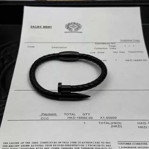 Cheap Chrome Hearts Bracelets #1302581 Replica Wholesale [$45.00 USD] [ITEM#1302581] on Replica Chrome Hearts Bracelets