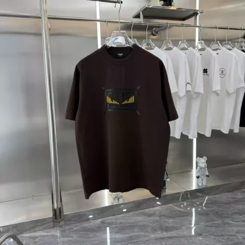 Fendi T-Shirts Short Sleeved For Unisex #1302628