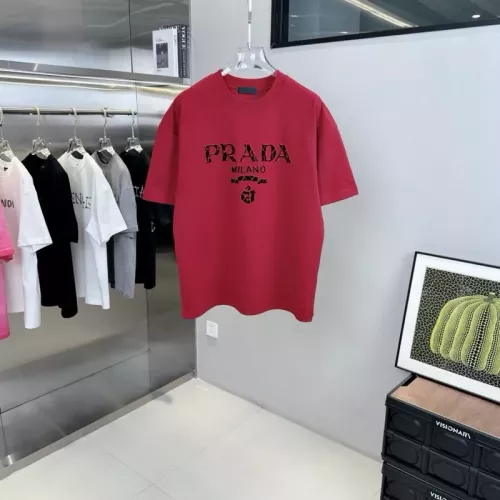 Prada T-Shirts Short Sleeved For Unisex #1302699