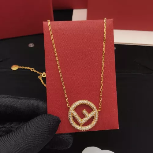 Cheap Fendi Necklaces #1302761 Replica Wholesale [$29.00 USD] [ITEM#1302761] on Replica Fendi Necklaces