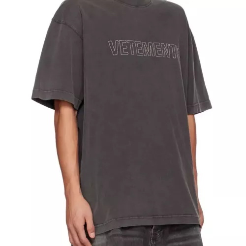 Cheap VETEMENTS T-Shirts Short Sleeved For Unisex #1302810 Replica Wholesale [$38.00 USD] [ITEM#1302810] on Replica VETEMENTS T-Shirts