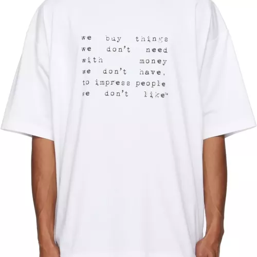 VETEMENTS T-Shirts Short Sleeved For Unisex #1302833