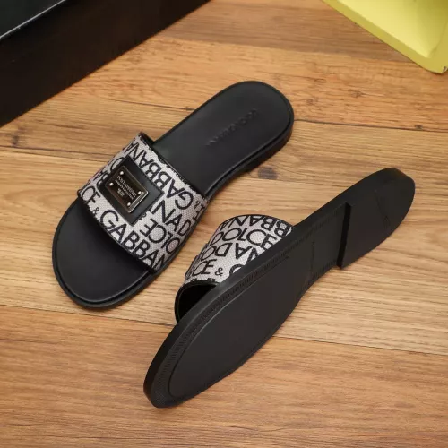 Cheap Dolce &amp; Gabbana D&amp;G Slippers For Men #1302875 Replica Wholesale [$60.00 USD] [ITEM#1302875] on Replica Dolce &amp; Gabbana D&amp;G Slippers