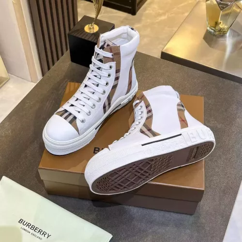 Cheap Burberry High Tops Shoes For Men #1302883 Replica Wholesale [$105.00 USD] [ITEM#1302883] on Replica Burberry High Tops Shoes