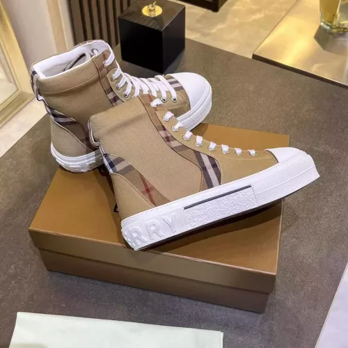 Cheap Burberry High Tops Shoes For Men #1302885 Replica Wholesale [$105.00 USD] [ITEM#1302885] on Replica Burberry High Tops Shoes