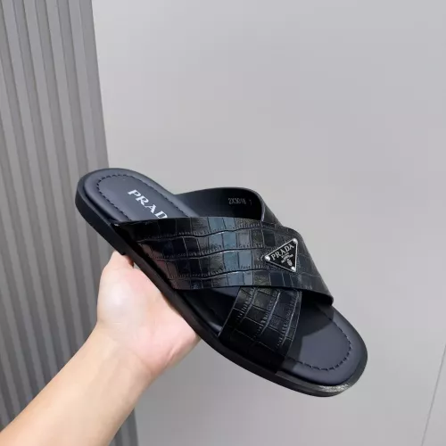 Cheap Prada Slippers For Men #1302931 Replica Wholesale [$92.00 USD] [ITEM#1302931] on Replica Prada Slippers