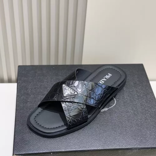 Cheap Prada Slippers For Men #1302932 Replica Wholesale [$92.00 USD] [ITEM#1302932] on Replica Prada Slippers