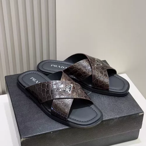 Cheap Prada Slippers For Men #1302938 Replica Wholesale [$92.00 USD] [ITEM#1302938] on Replica Prada Slippers