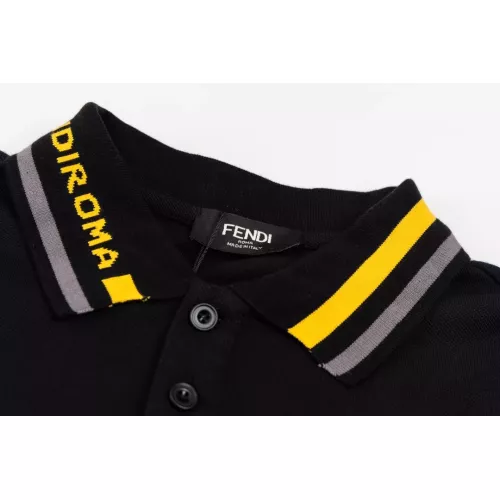 Cheap Fendi T-Shirts Short Sleeved For Men #1302985 Replica Wholesale [$40.00 USD] [ITEM#1302985] on Replica Fendi T-Shirts