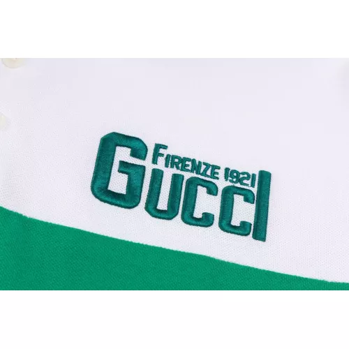 Cheap Gucci T-Shirts Short Sleeved For Men #1302997 Replica Wholesale [$40.00 USD] [ITEM#1302997] on Replica Gucci T-Shirts