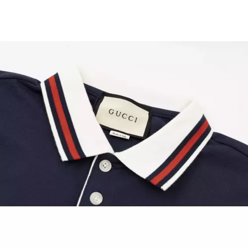 Cheap Gucci T-Shirts Short Sleeved For Men #1303041 Replica Wholesale [$40.00 USD] [ITEM#1303041] on Replica Gucci T-Shirts