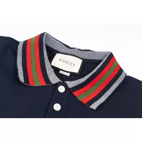 Cheap Gucci T-Shirts Short Sleeved For Men #1303063 Replica Wholesale [$40.00 USD] [ITEM#1303063] on Replica Gucci T-Shirts